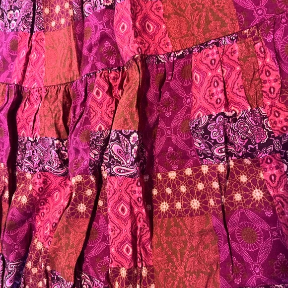 PATCHWORK SKIRT #1 - Picture 2 of 4